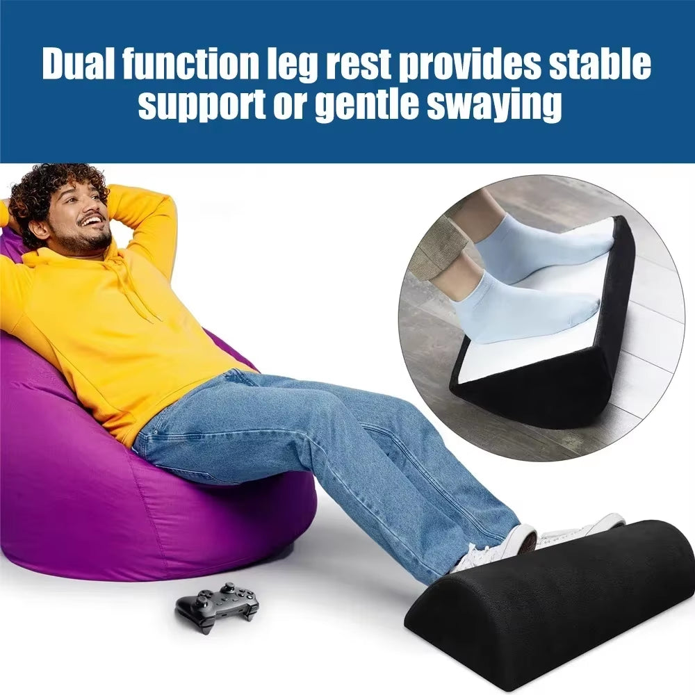 1PCS Foot Rest for under Desk at Work, Office Desk Accessories Foot Stool for Office, Car, Home to Foot Support and Relax Ankles